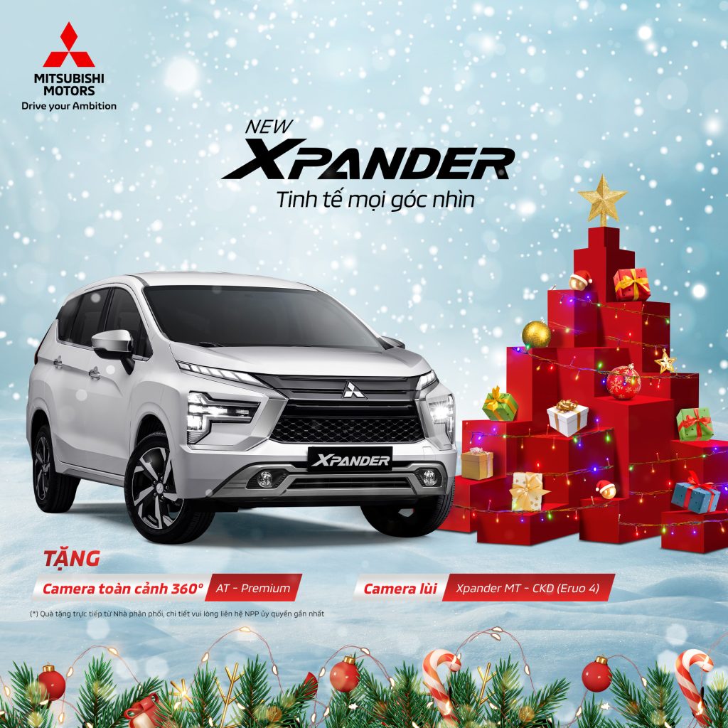 Xpander Premium Khuyến mại tháng 12 tại Mitsubishi Việt Hồng - Hoàng Mai