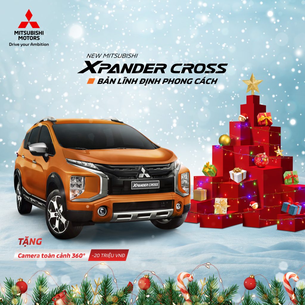 Xpander Cross Khuyến mại tháng 12 tại Mitsubishi Việt Hồng - Hoàng Mai